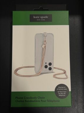 NEW Kate Spade New York Heart Of Gold Phone Crossbody